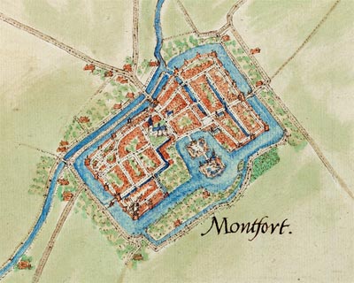 Kaart van Montfoort Kaart