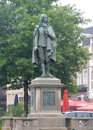 Standbeeld van Johan de Wit in Den Haag