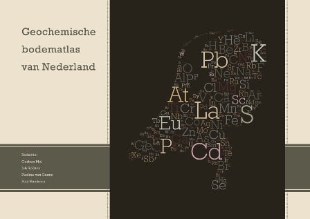 Omslag Geochemische bodematlas van Nederland