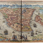 Constantinopel, door Braun & Hogenberg, 1572