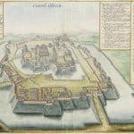 Gezicht op Osaka, Vingboons, 1665 Gezicht op Osaka, Vingboons, 1665