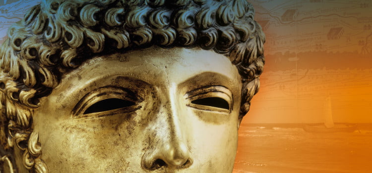 Tentoonstelling Romeinse kust Tentoonstellingsfote