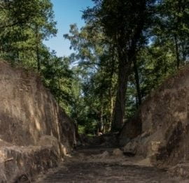 Hunenborg bij Volthe archeologisch onderzoek