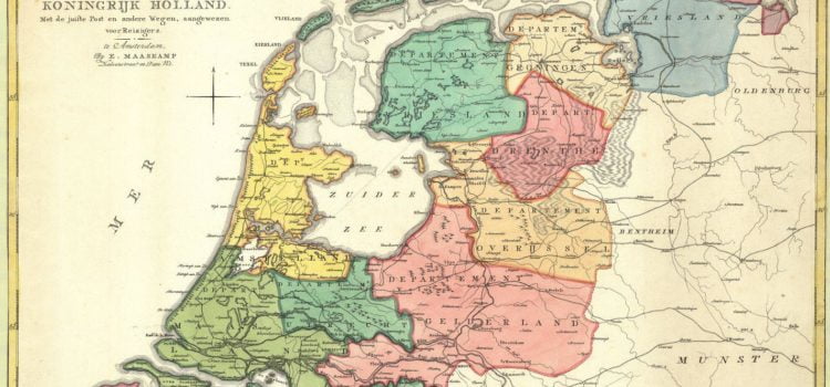 Cursus Historische Cartografie in Vogelvlucht bij Universiteit Amsterdam