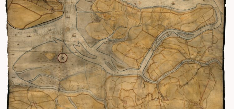 Gastelse kaart uit 1565
