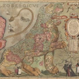 De geschiedenis van Nederland in oude kaarten