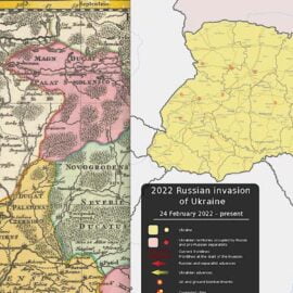 Borderlands. Ukraine in historical maps
