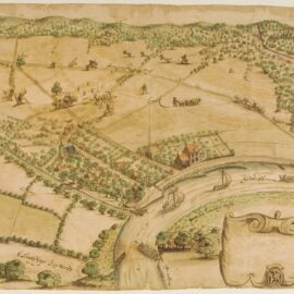 Een pareltje uit het Gelders Archief: Een kaart van Rheden uit 1690