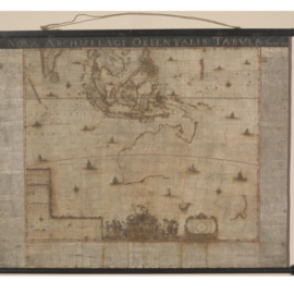 Kaart van Blaeu  – Archipelagus Orientalis, sive Asiaticu – UNESCO wereld erfgoed