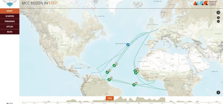 Zeeuws Archief brengt slavenhandel op interactieve kaart in beeld