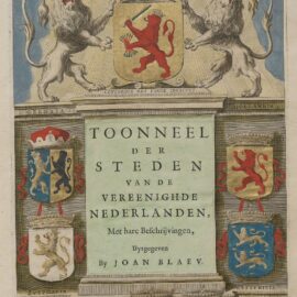 Toonneel der steden van Joan Blaeu digitaal te bekijken